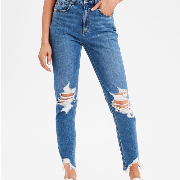 American Eagle Outfitters Denim - AE mom jeans (: